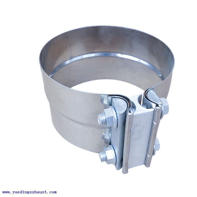 stainless steel exhaust Lap Joint Clamp with 1 Block