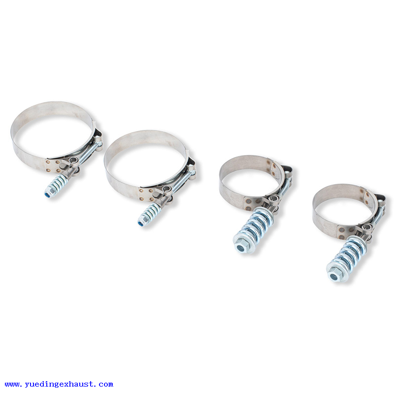Stainless Steel T Bolt Clamps Band Marine Silicone Hose Clamp HEAVY DUTY SPRING LOADED T-BOLT