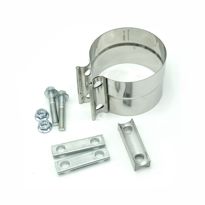 Preformed 2.5 Lap Joint Clamp for muffler pipe